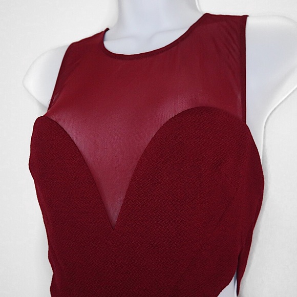 Forever 21 | Maroon Body Con Dress - Picture 2 of 6